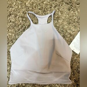 Lululemon Athletica Light Gray Tank XS B/C Cup